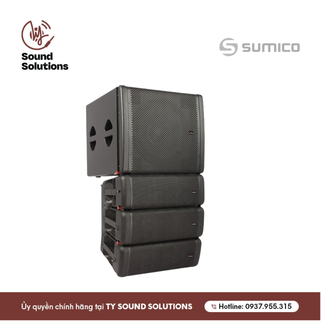 LOA SUBWOOFER ACTIVE CHÍNH HÃNG - SUMICO EUROTECH SUB15LA