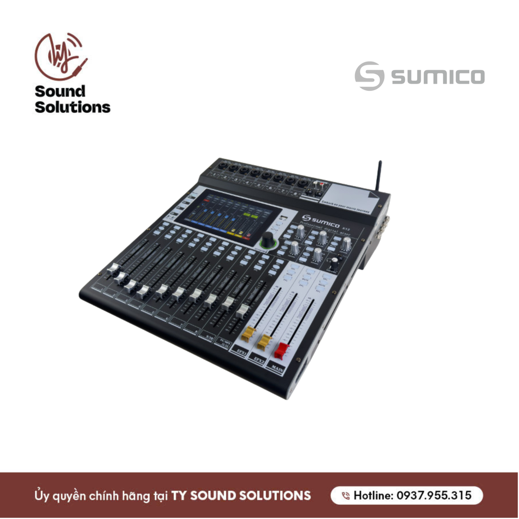MIXER DIGITAL CHÍNH HÃNG - SUMICO X12