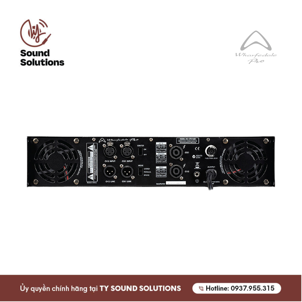 AMPLY CHÍNH HÃNG - WHARFEDALE CPD 1600
