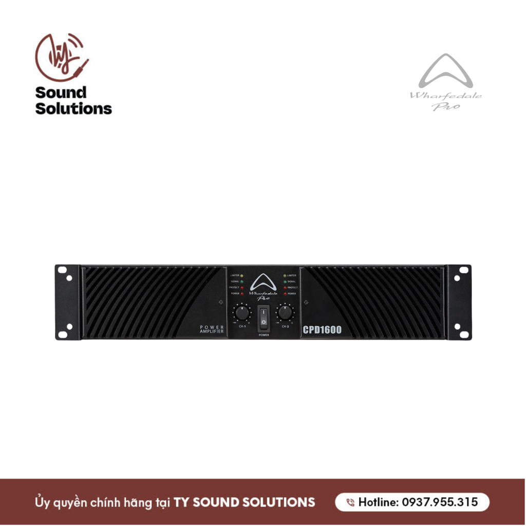 AMPLY CHÍNH HÃNG - WHARFEDALE CPD 1600