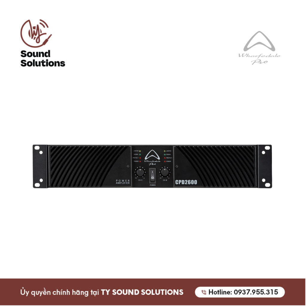 AMPLY CHÍNH HÃNG - WHARFEDALE CPD 2600