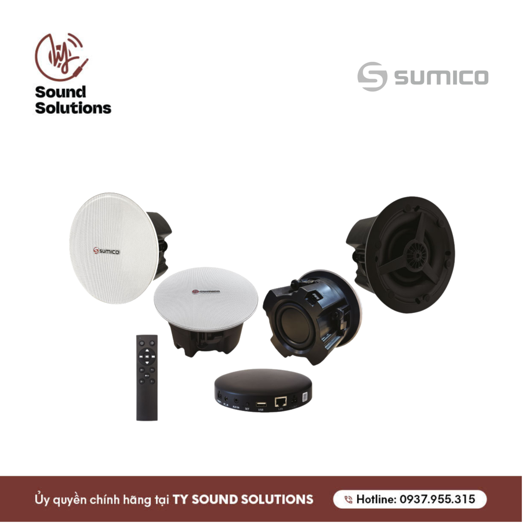 LOA ÂM TRẦN CHÍNH HÃNG - SUMICO CS-8