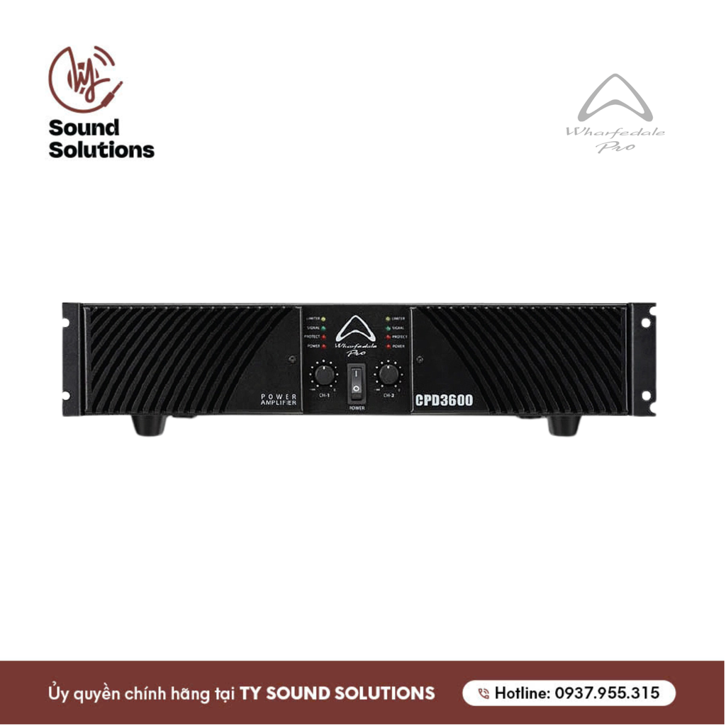 AMPLY CHÍNH HÃNG - WHARFEDALE CPD 3600