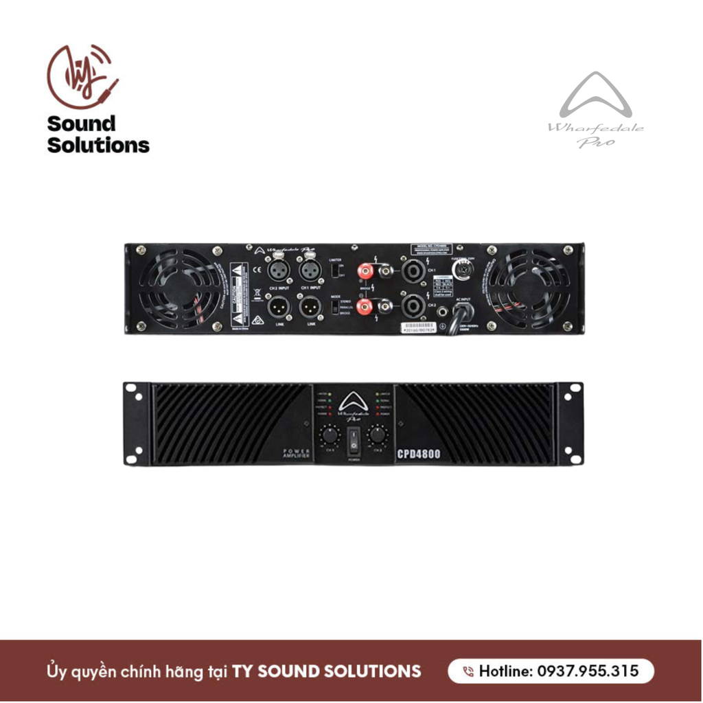 AMPLY CHÍNH HÃNG - WHARFEDALE CPD 4800