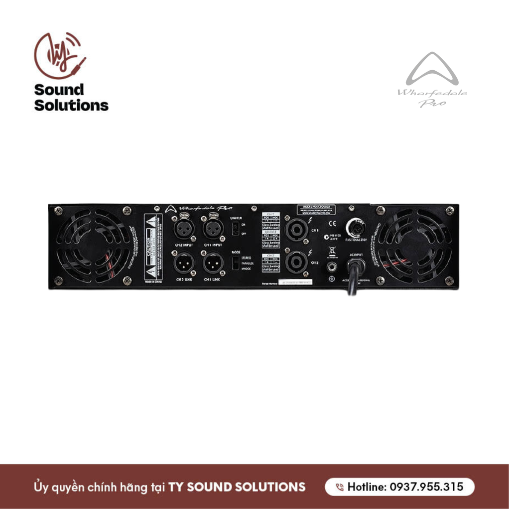 AMPLY CHÍNH HÃNG - WHARFEDALE CPD 3600