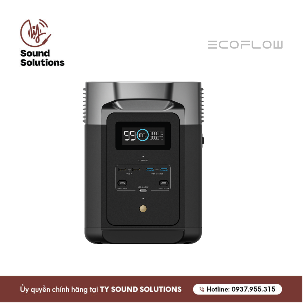 TRẠM TÍCH ĐIỆN CHÍNH HÃNG - ECOFLOW DELTA 2