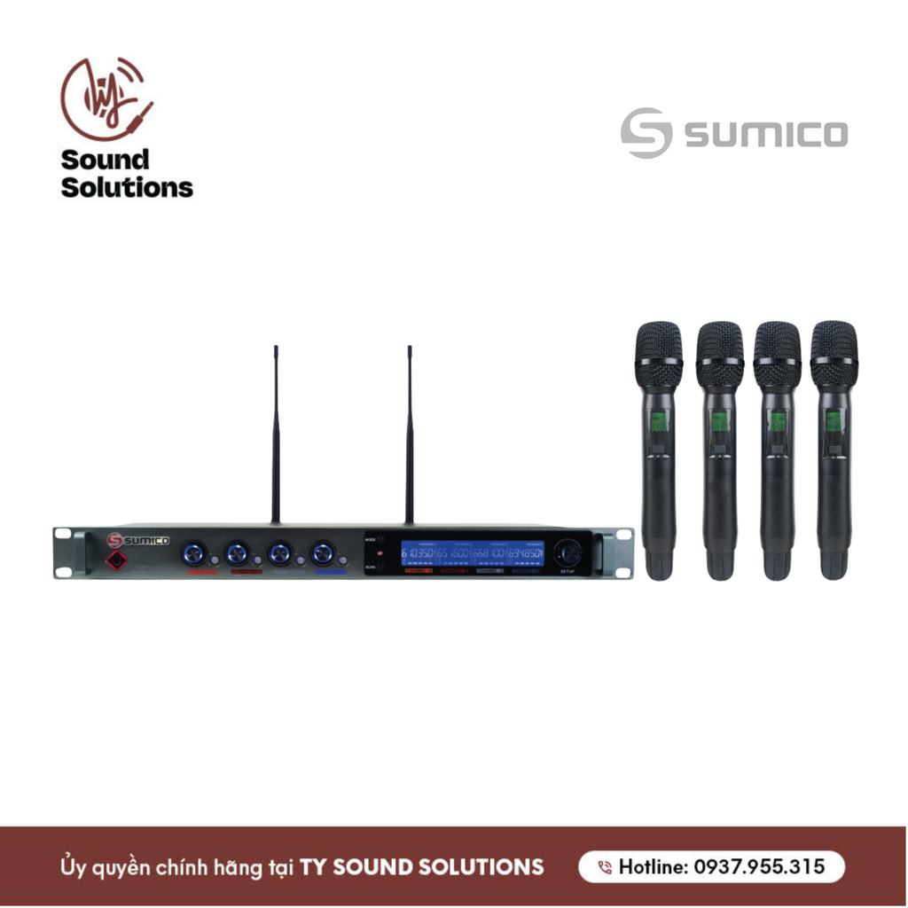MICRO KHÔNG DÂY CHÍNH HÃNG - SUMICO WMS4H