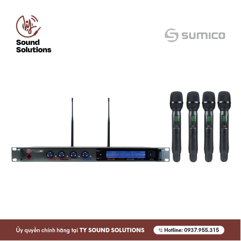 MICRO KHÔNG DÂY CHÍNH HÃNG - SUMICO WMS4H