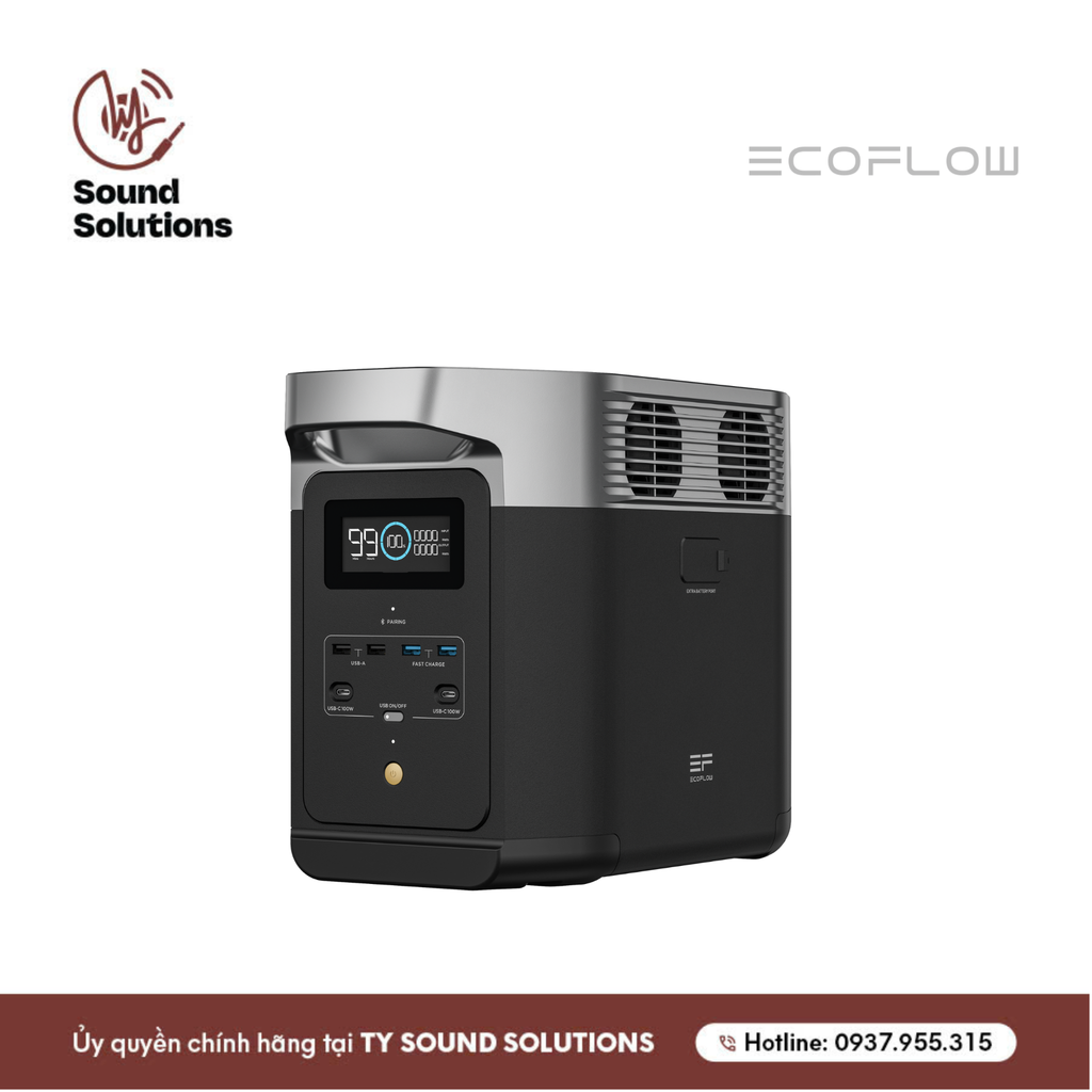 TRẠM TÍCH ĐIỆN CHÍNH HÃNG - ECOFLOW DELTA 2
