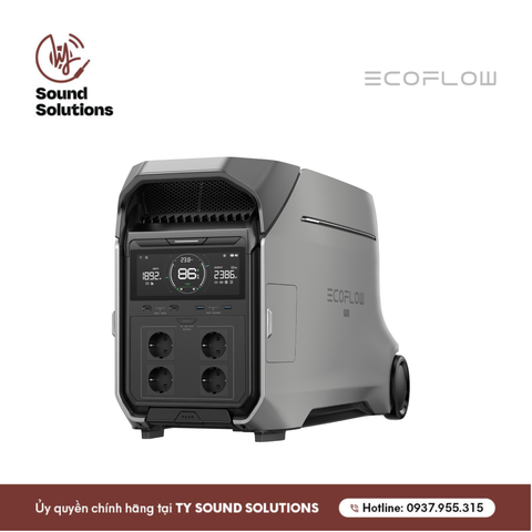  TRẠM TÍCH ĐIỆN CHÍNH HÃNG - ECOFLOW DELTA PRO 3 