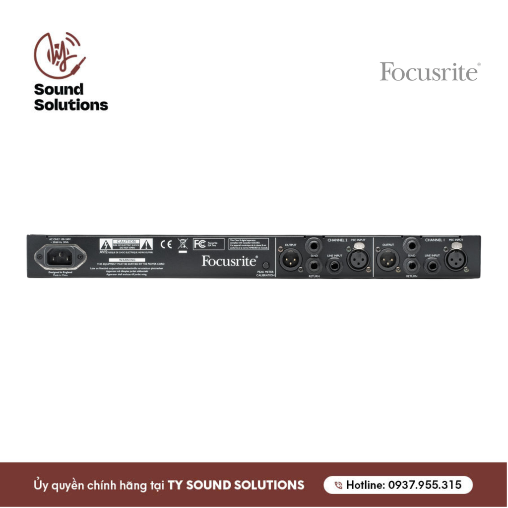 PREAMP CHÍNH HÃNG - FOCUSRITE ISA TWO