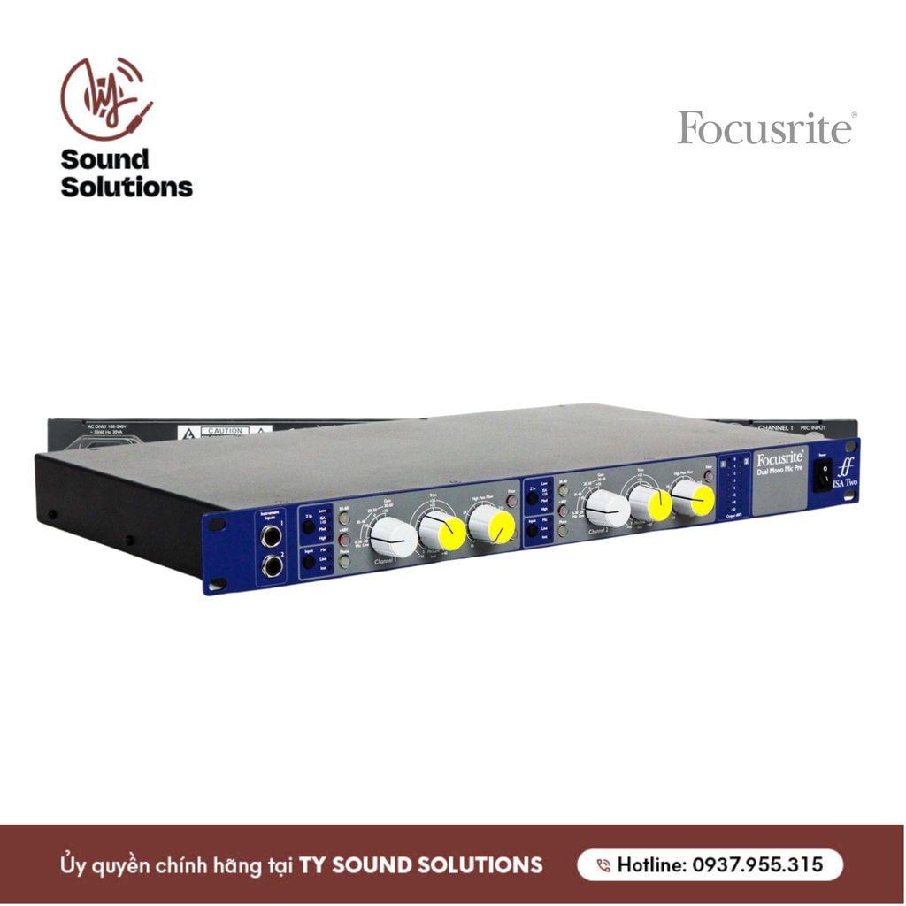 PREAMP CHÍNH HÃNG - FOCUSRITE ISA TWO