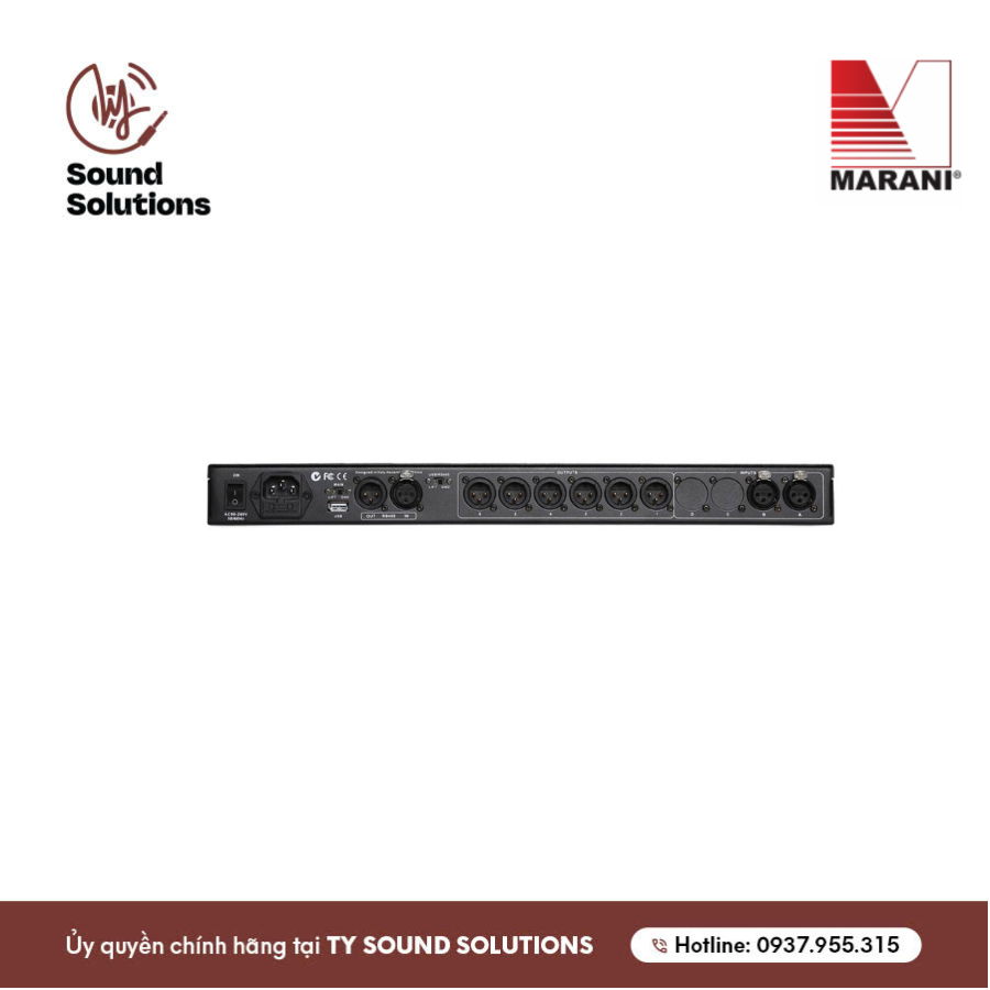 BỘ XỬ LÝ TÍN HIỆU ÂM THANH DSP CHÍNH HÃNG - MARANI DPA260A