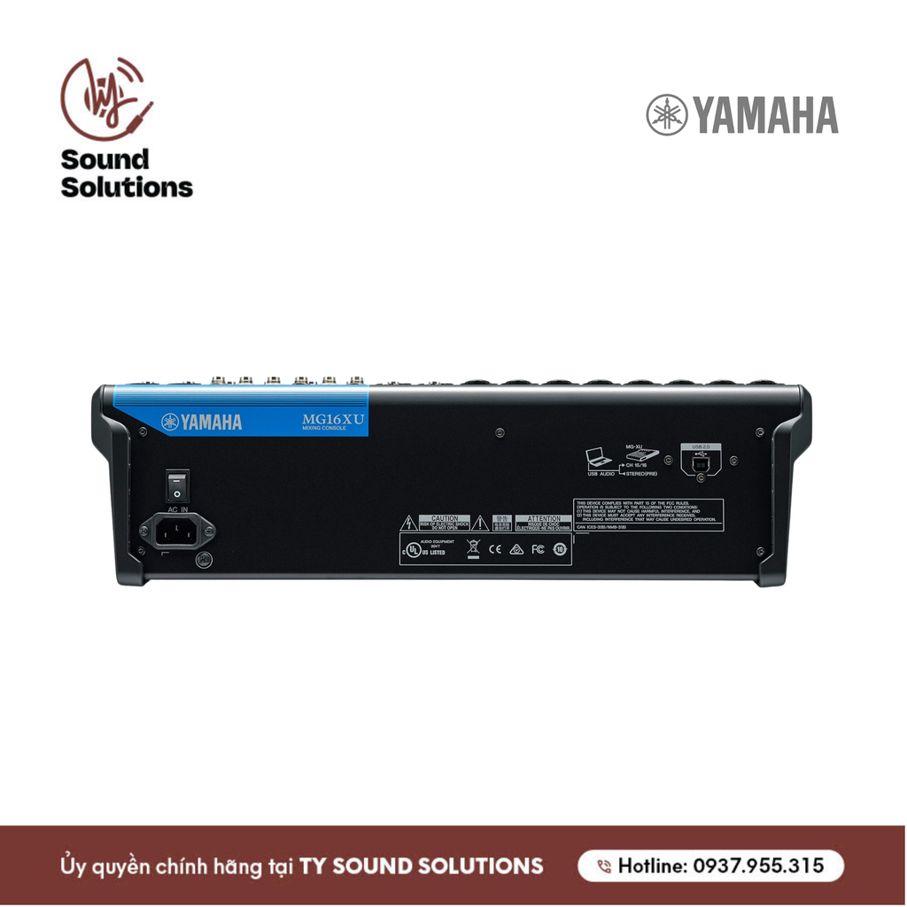 BÀN MIXER CHÍNH HÃNG - YAMAHA MG16XU