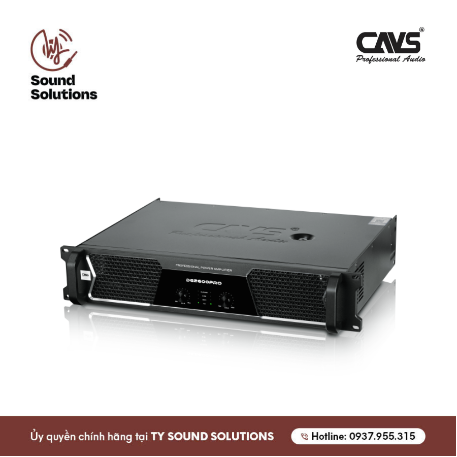 CỤC ĐẨY CÔNG SUẤT - CAVS DG2600PRO