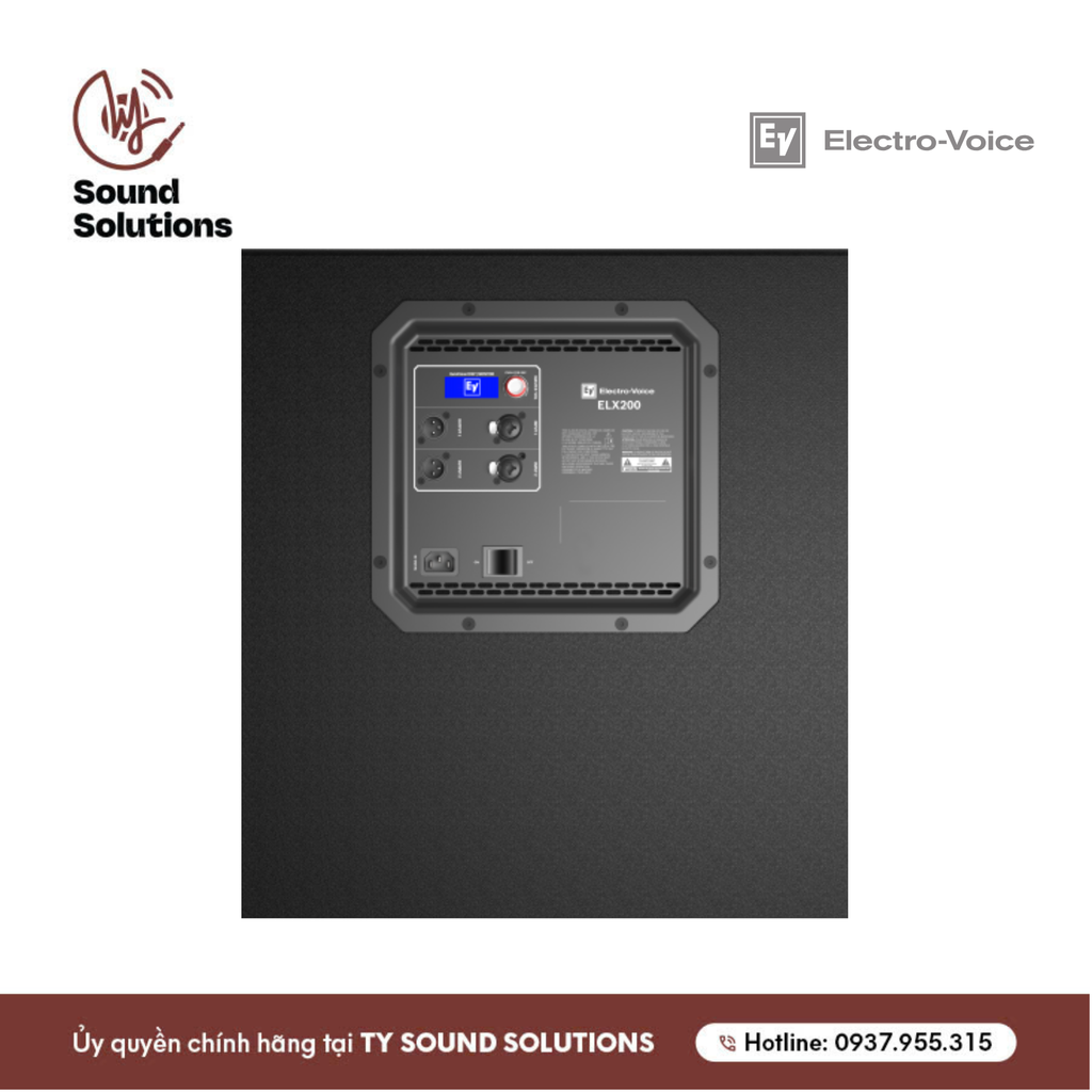 LOA SUBWOOFER ACTIVE CHÍNH HÃNG - ELECTRO VOICE ELX200-18SP