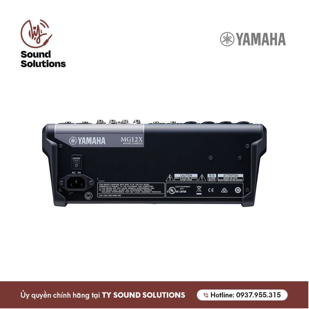 BÀN MIXER CHÍNH HÃNG - YAMAHA MG12X