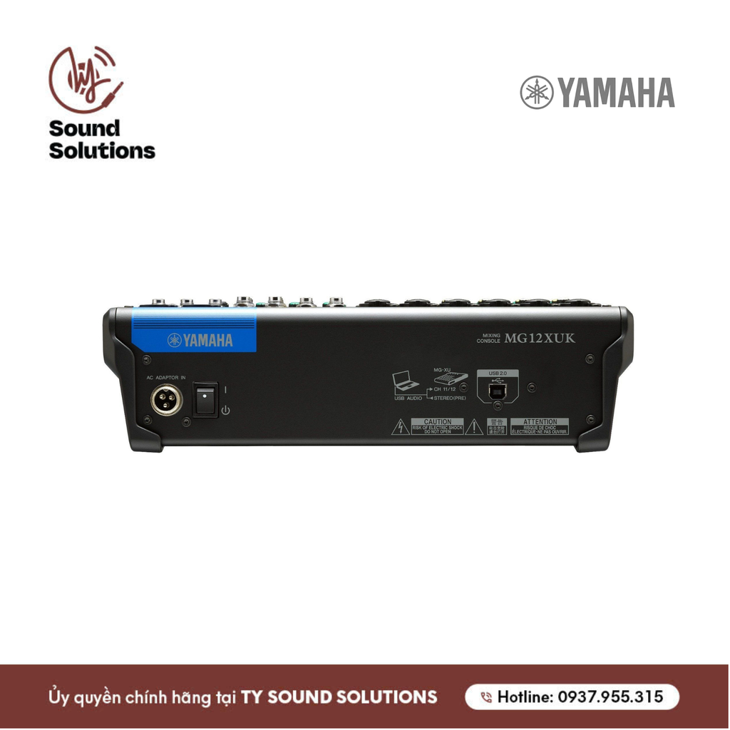 BÀN MIXER CHÍNH HÃNG -YAMAHA MG12XUK