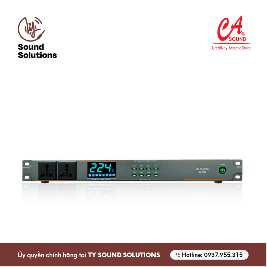 QUẢN LÝ NGUỒN CHÍNH HÃNG - CA SOUND DX.1080