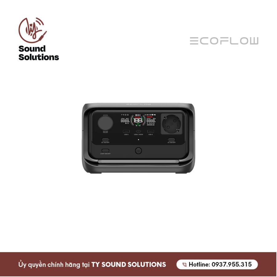 TRẠM SẠC ĐIỆN CHÍNH HÃNG - ECOFLOW RIVER 3 MAX PLUS
