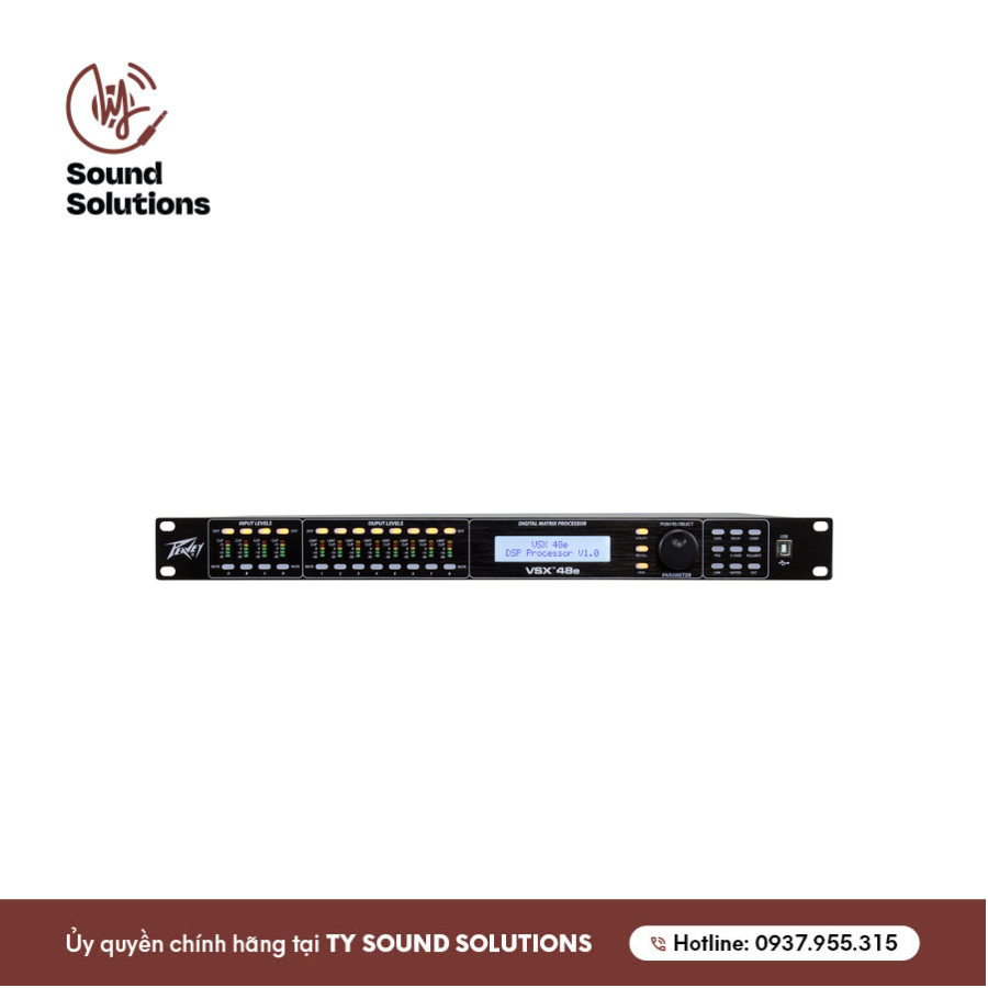 BỘ XỬ LÝ TÍN HIỆU ÂM THANH DSP CHÍNH HÃNG -PEAVEY VSX48E
