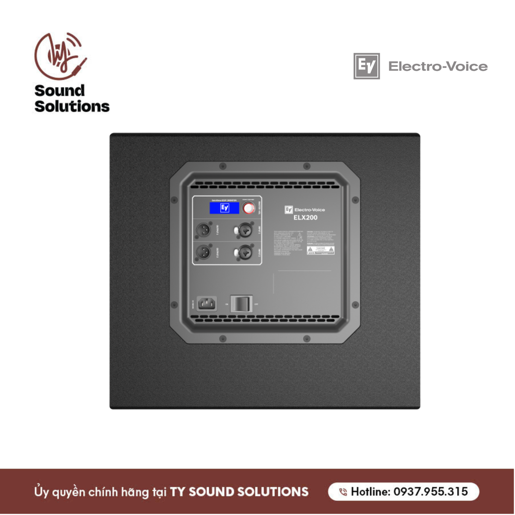 LOA SUBWOOFER ACTIVE CHÍNH HÃNG - ELECTRO VOICE ELX200-12SP