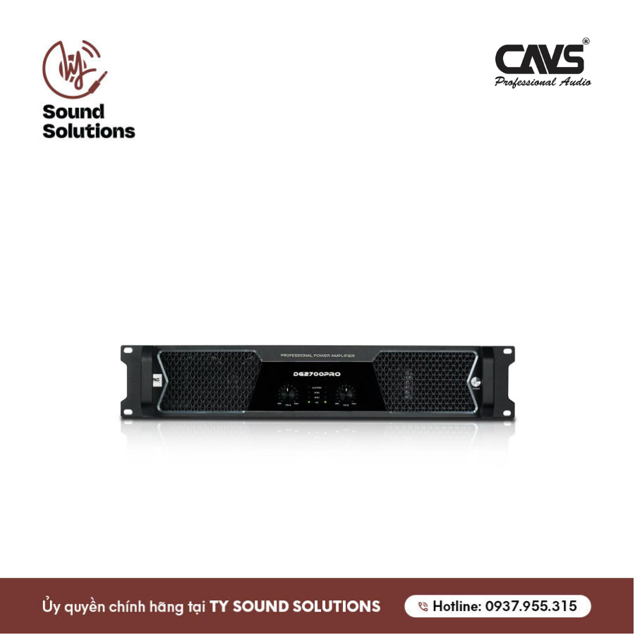 CỤC ĐẨY CÔNG SUẤT - CAVS  DG2700PRO