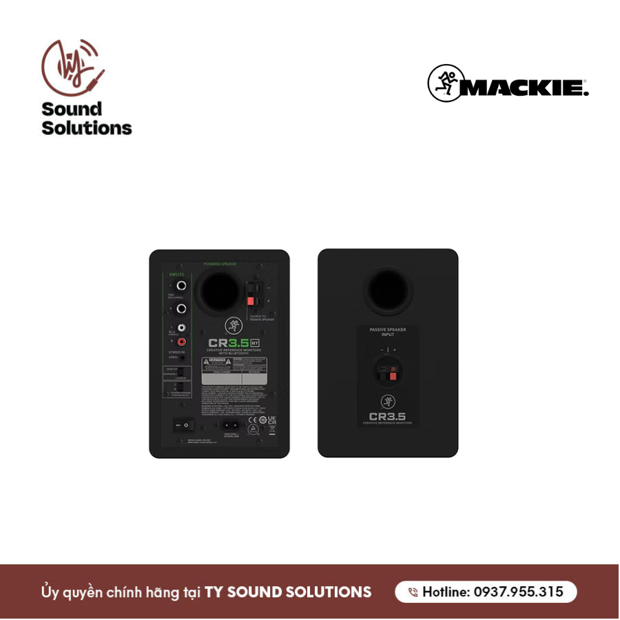 LOA KIỂM ÂM CHÍNH HÃNG MACKIE CR3.5BT GEN 3