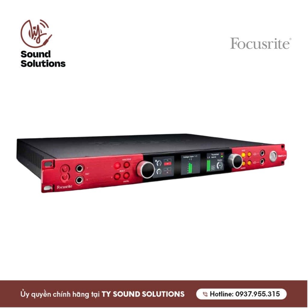 SOUNDCARDS CHÍNH HÃNG - FOCUSRITE RED 8 LINE