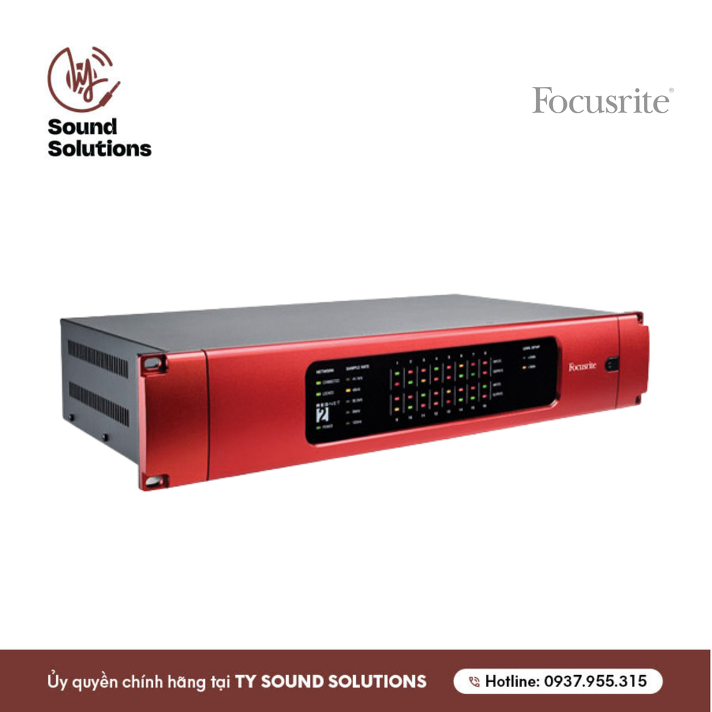 SOUNDCARDS CHÍNH HÃNG - FOCUSRITE REDNET 2