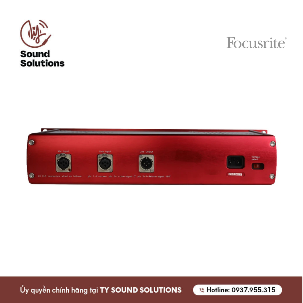 SOUNDCARDS CHÍNH HÃNG - FOCUSRITE RED 6