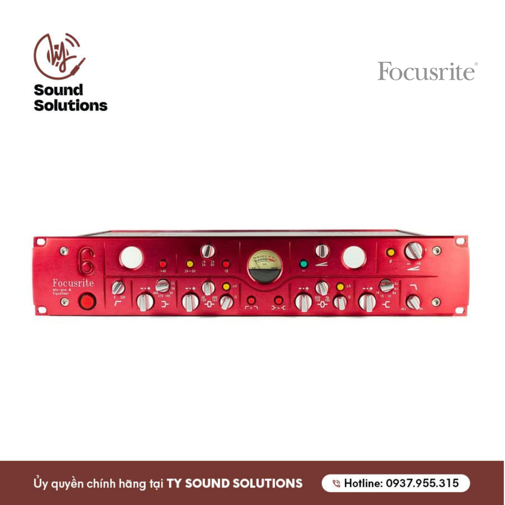 SOUNDCARDS CHÍNH HÃNG - FOCUSRITE RED 6