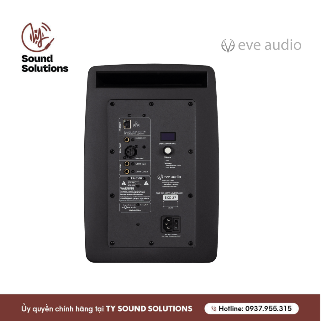 LOA KIỂM ÂM CHÍNH HÃNG - EVE AUDIO EXO 27