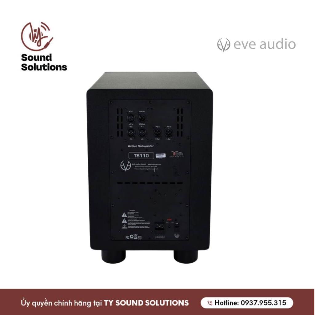 LOA SUBWOOFER ACTIVE CHÍNH HÃNG - EVE TS110