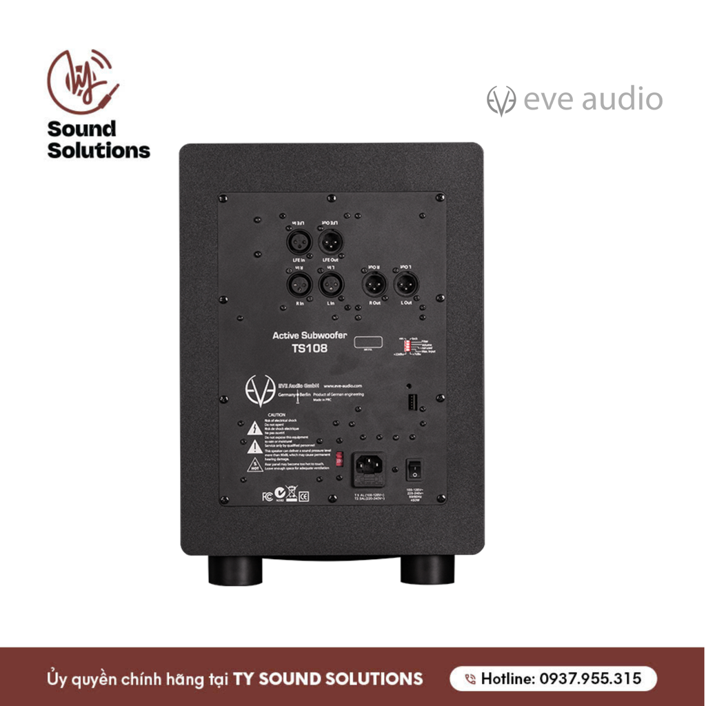 LOA SUBWOOFER ACTIVE CHÍNH HÃNG - EVE TS108