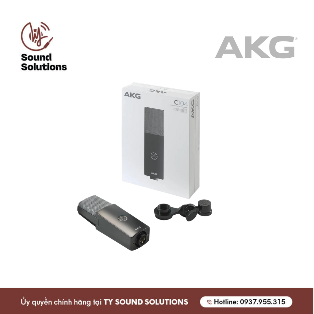 MICRO THU ÂM CHUYÊN NGHIỆP CHÍNH HÃNG - AKG C104