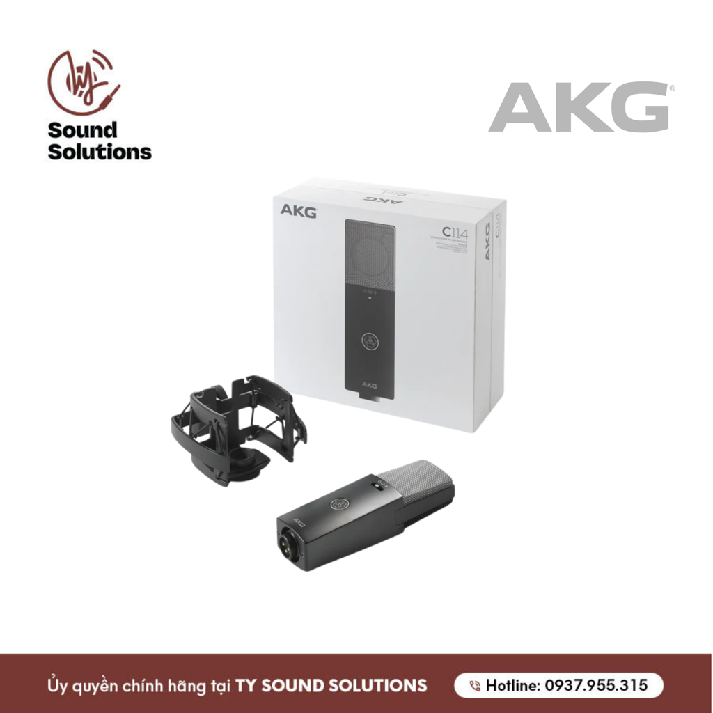 MICRO THU ÂM CHUYÊN NGHIỆP CHÍNH HÃNG - AKG C114
