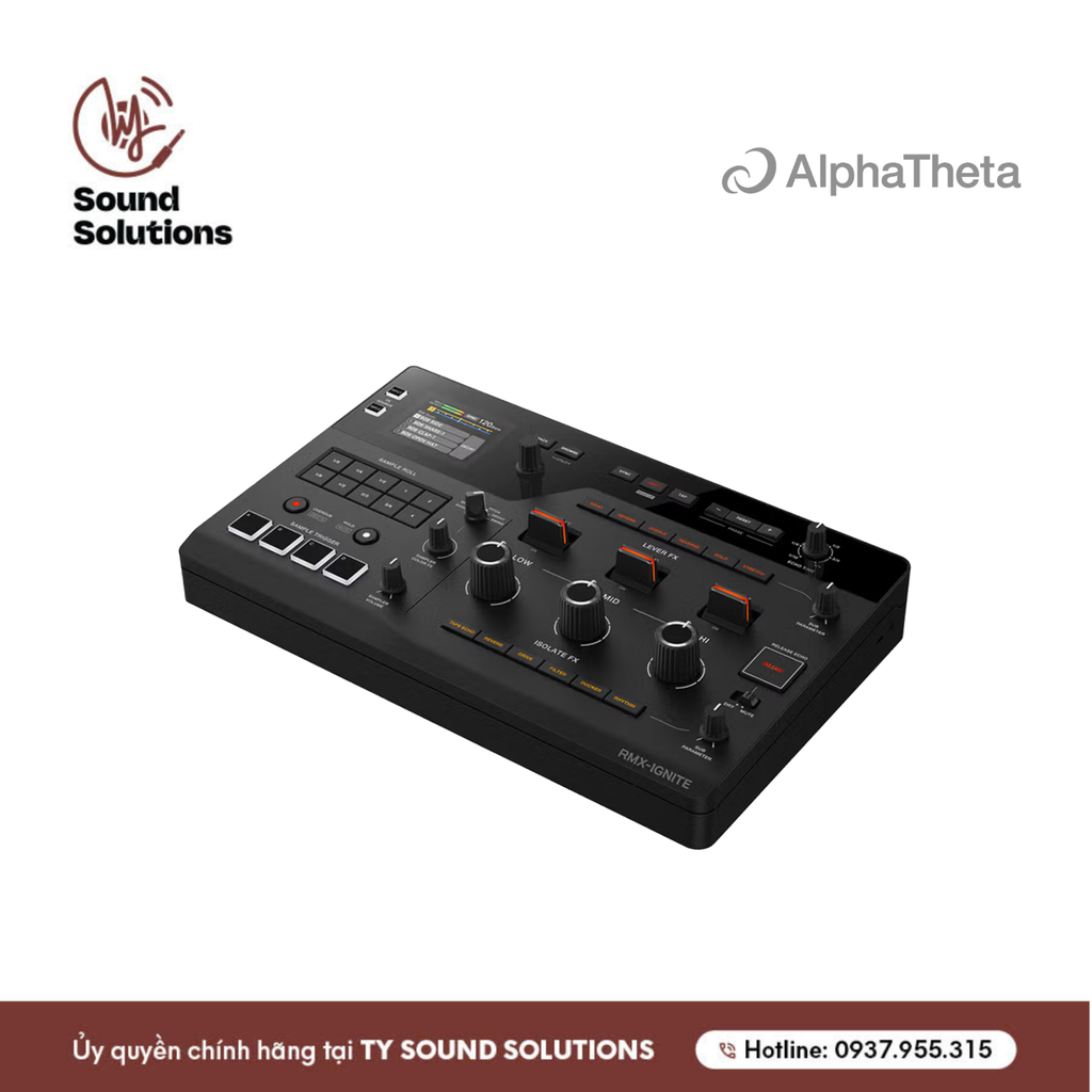 BỘ SỬ LÝ ÂM THANH ( EFFECTOR ) CHÍNH HÃNG - ALPHATHETA RMX - IGNITE