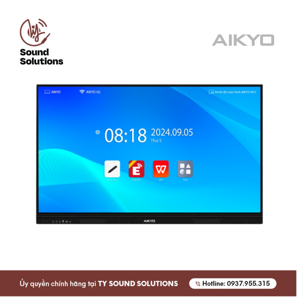MÀN HÌNH TƯƠNG TÁC CHÍNH HÃNG - AIKYO AID-B7525UHD