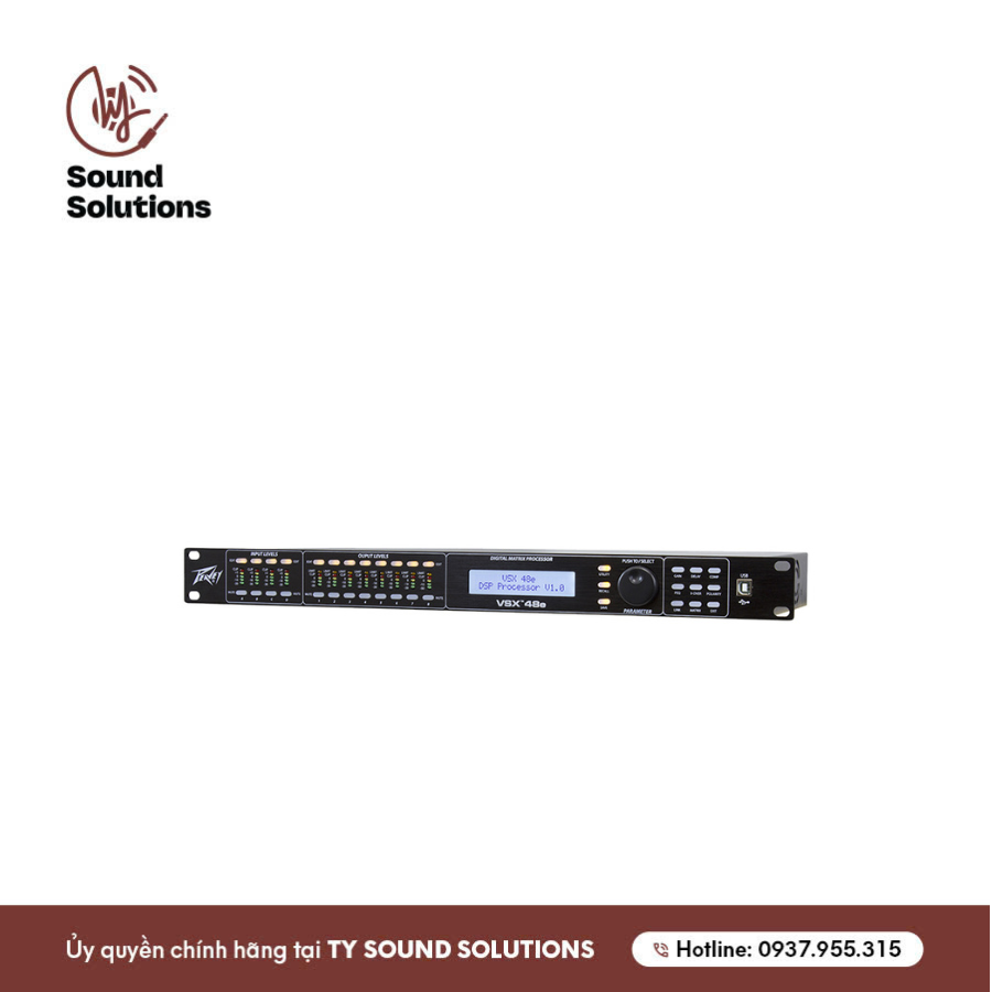 BỘ XỬ LÝ TÍN HIỆU ÂM THANH DSP CHÍNH HÃNG -PEAVEY VSX48E