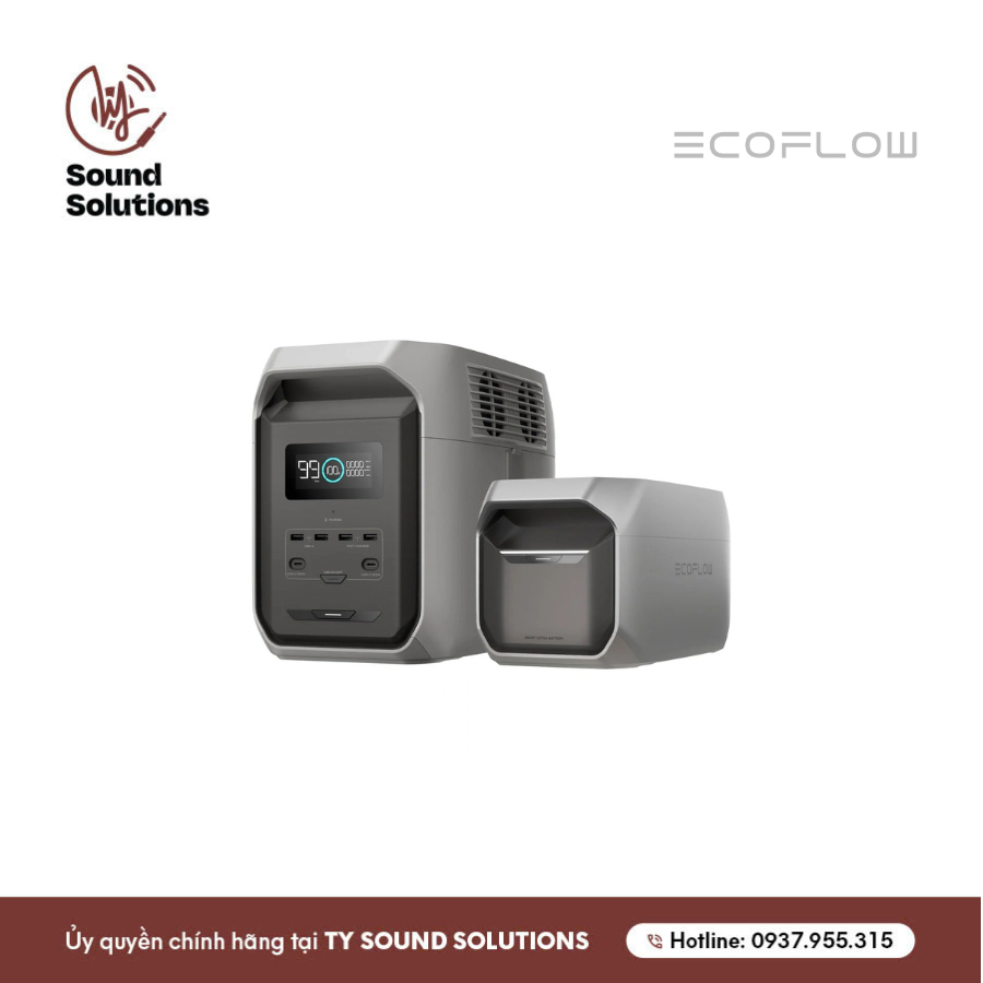TRẠM SẠC ĐIỆN CHÍNH HÃNG - ECOFLOW DELTA 3 1500