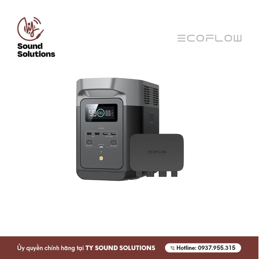 TRẠM SẠC ĐIỆN CHÍNH HÃNG - ECOFLOW DELTA 2