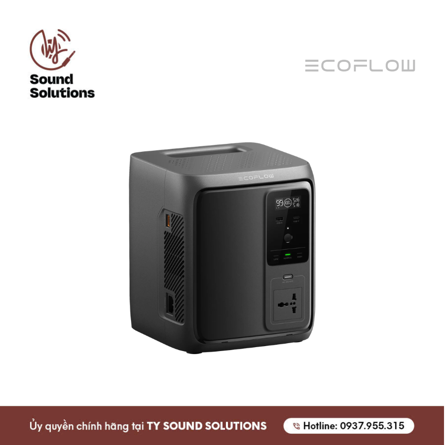 TRẠM SẠC ĐIỆN CHÍNH HÃNG - ECOFLOW DELTA 3 AIIR 1000