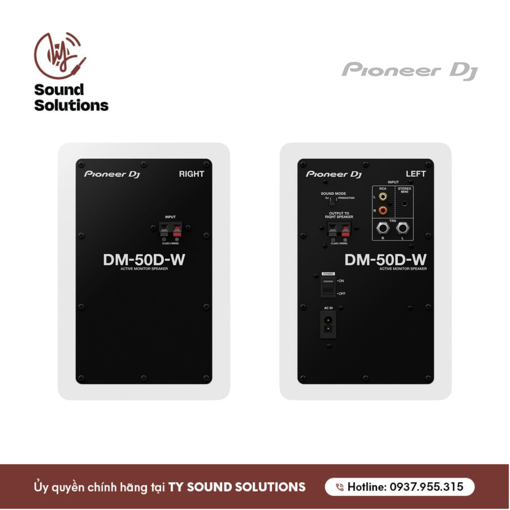 LOA KIỂM ÂM CHÍNH HÃNG - PIONEER DM-50D