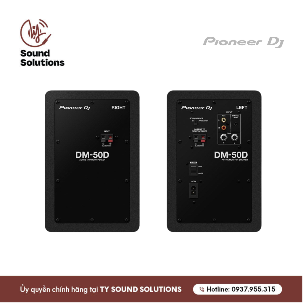 LOA KIỂM ÂM CHÍNH HÃNG - PIONEER DM-50D