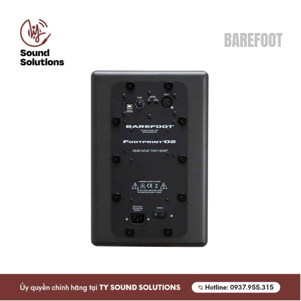 LOA KIỂM ÂM CHÍNH HÃNG - BAREFOOT FOOTPRINT02