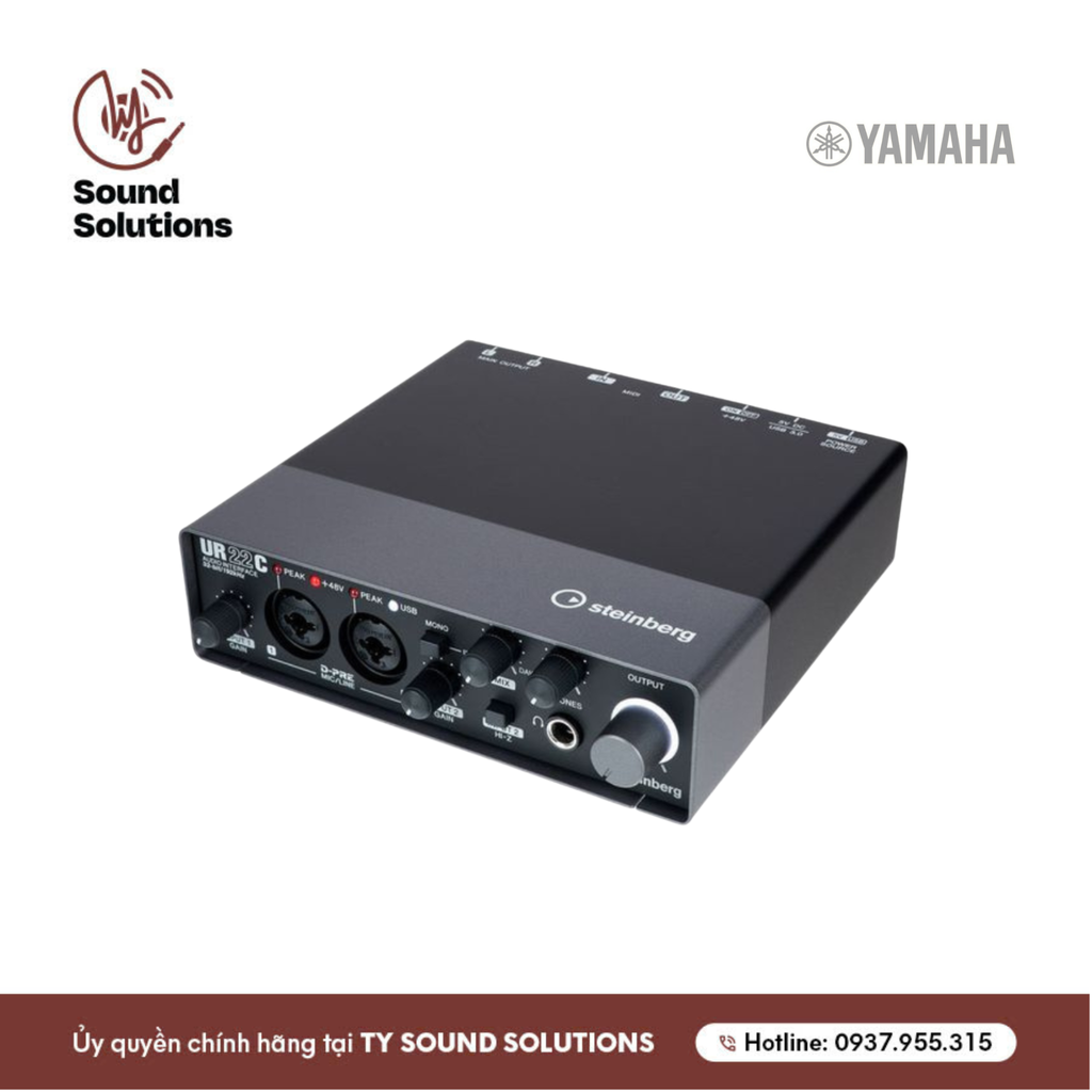 SOUNDCARDS CHÍNH HÃNG - STEINBERG UR22C