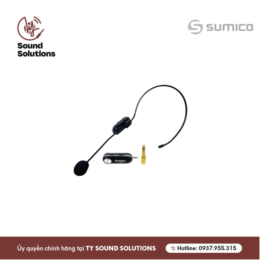 MICRO KHÔNG DÂY CÀI ĐẦU - SUMICO HW-01