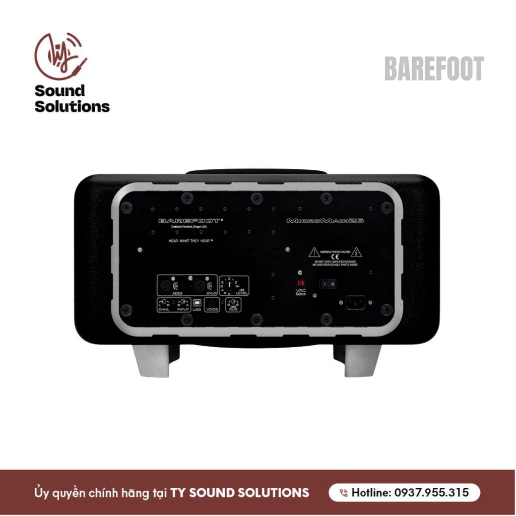 LOA KIỂM ÂM CHÍNH HÃNG - BAREFOOT MICROMAIN26