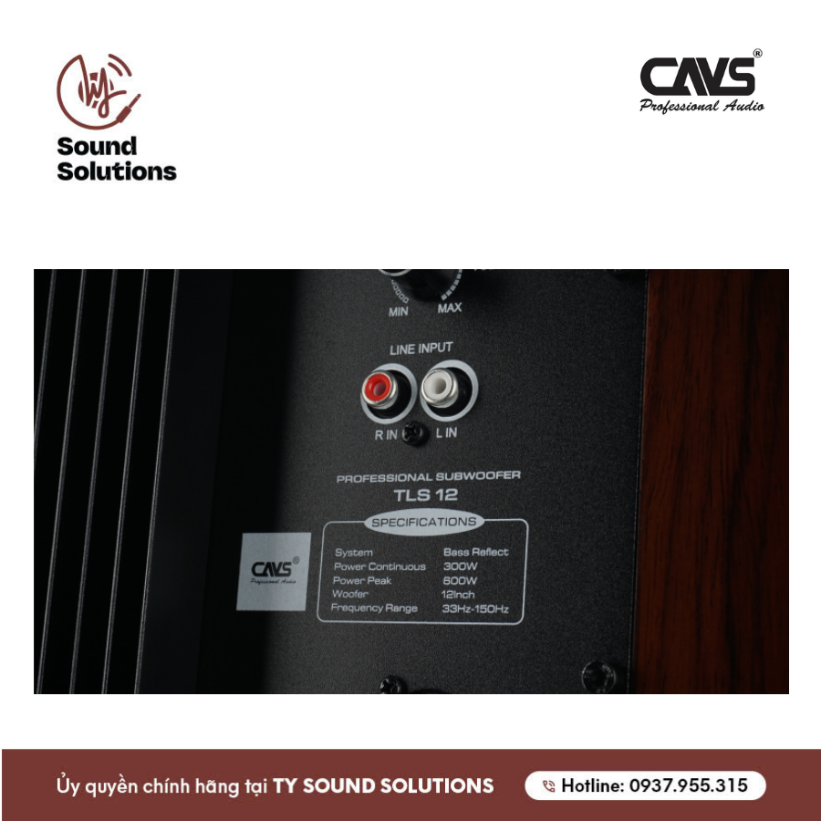 SUB ĐIỆN -  CAVS TLS12 PRO